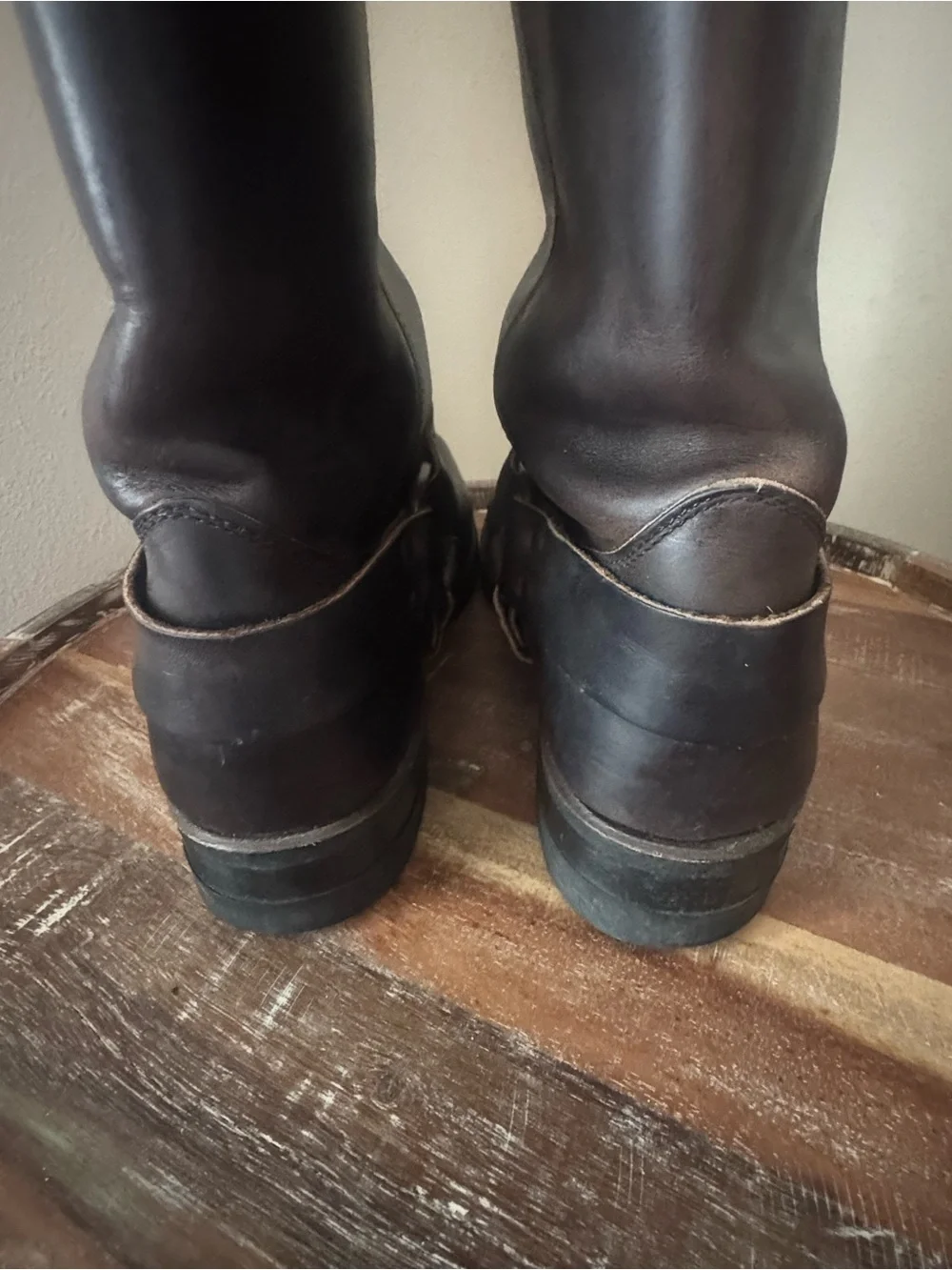 Frye durable leather